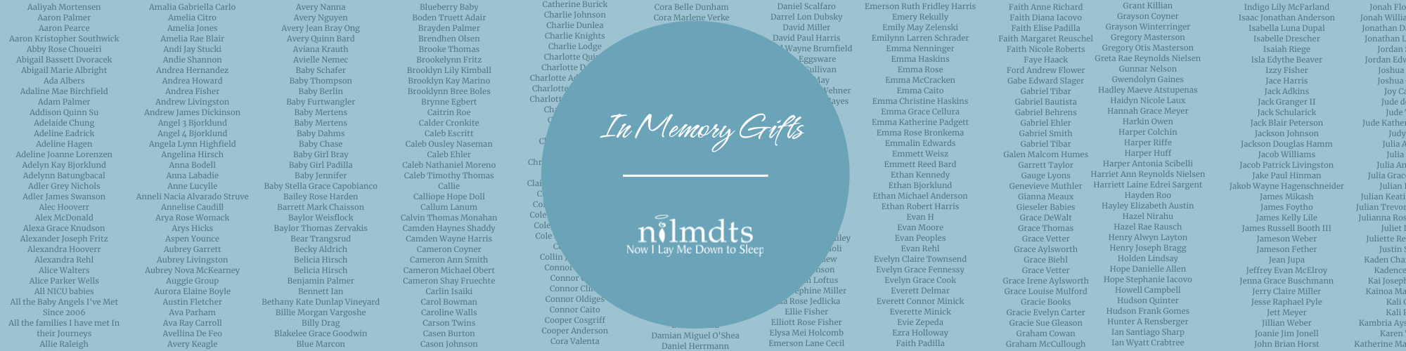 in memory gifts